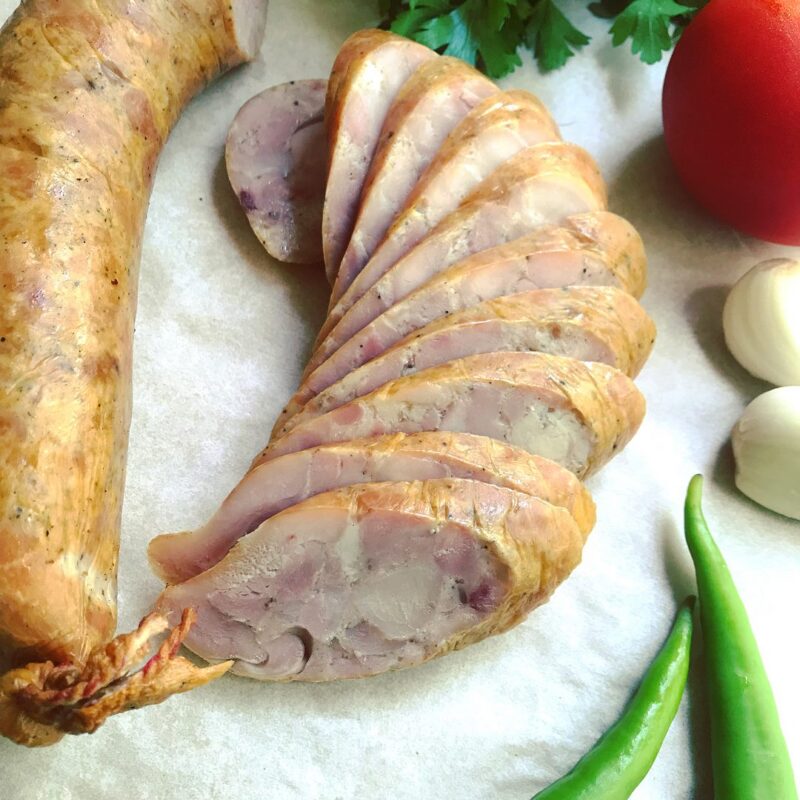 Ковбаска домашня з індички
