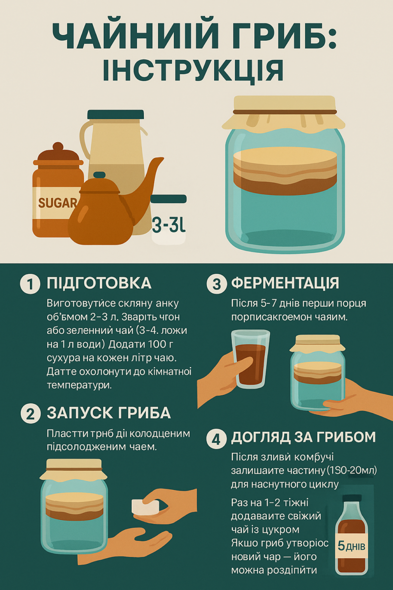 Чайний гриб
