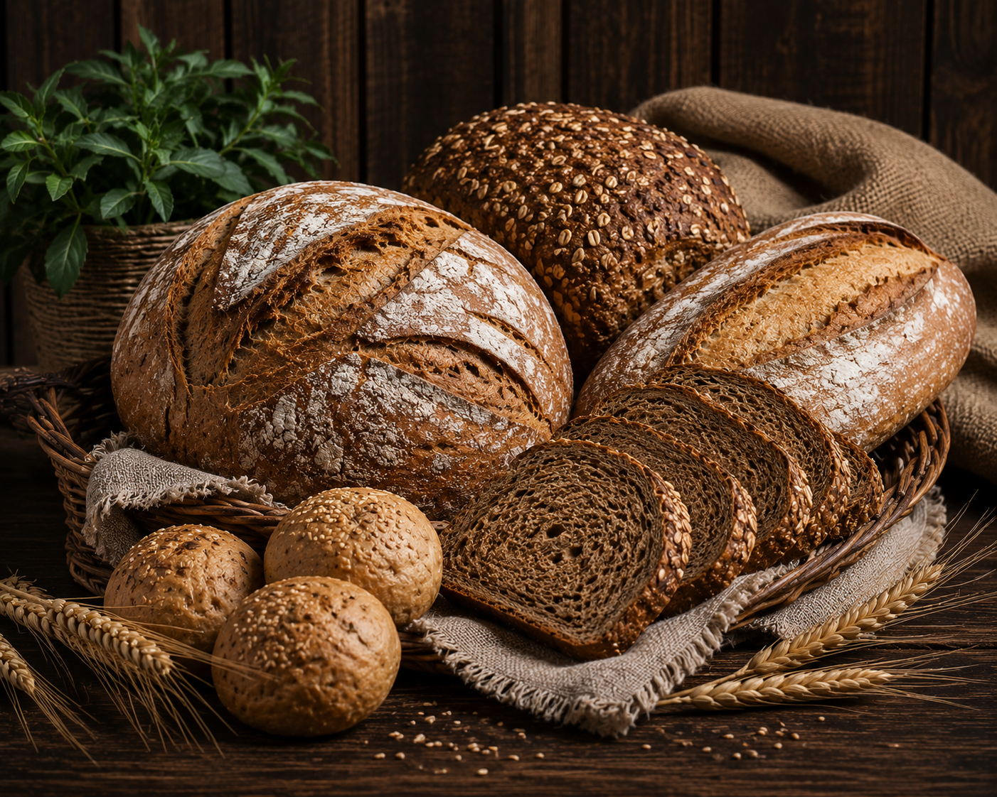 bread Хліб картопляний із цибулею