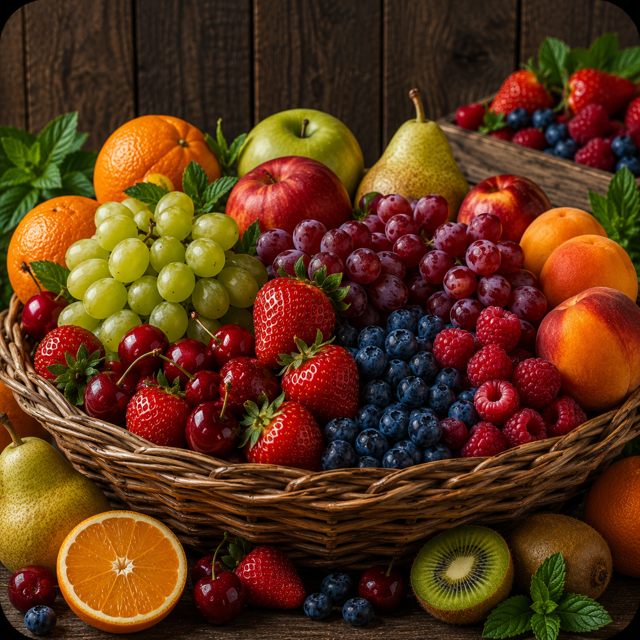 fruits Персики